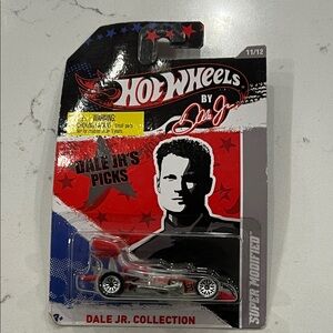 Hot Wheels Dale Jr. Collection Super Modified Car - Black and Red